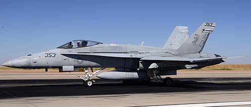McDonnell-Douglas F/A-18C Hornet BuNo 164905 #353 of VFA-106, NAF el Centro, October 24, 2012